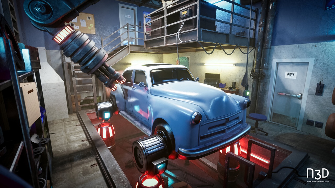 Media 1 for listing Sci-fi Garage Game Pack