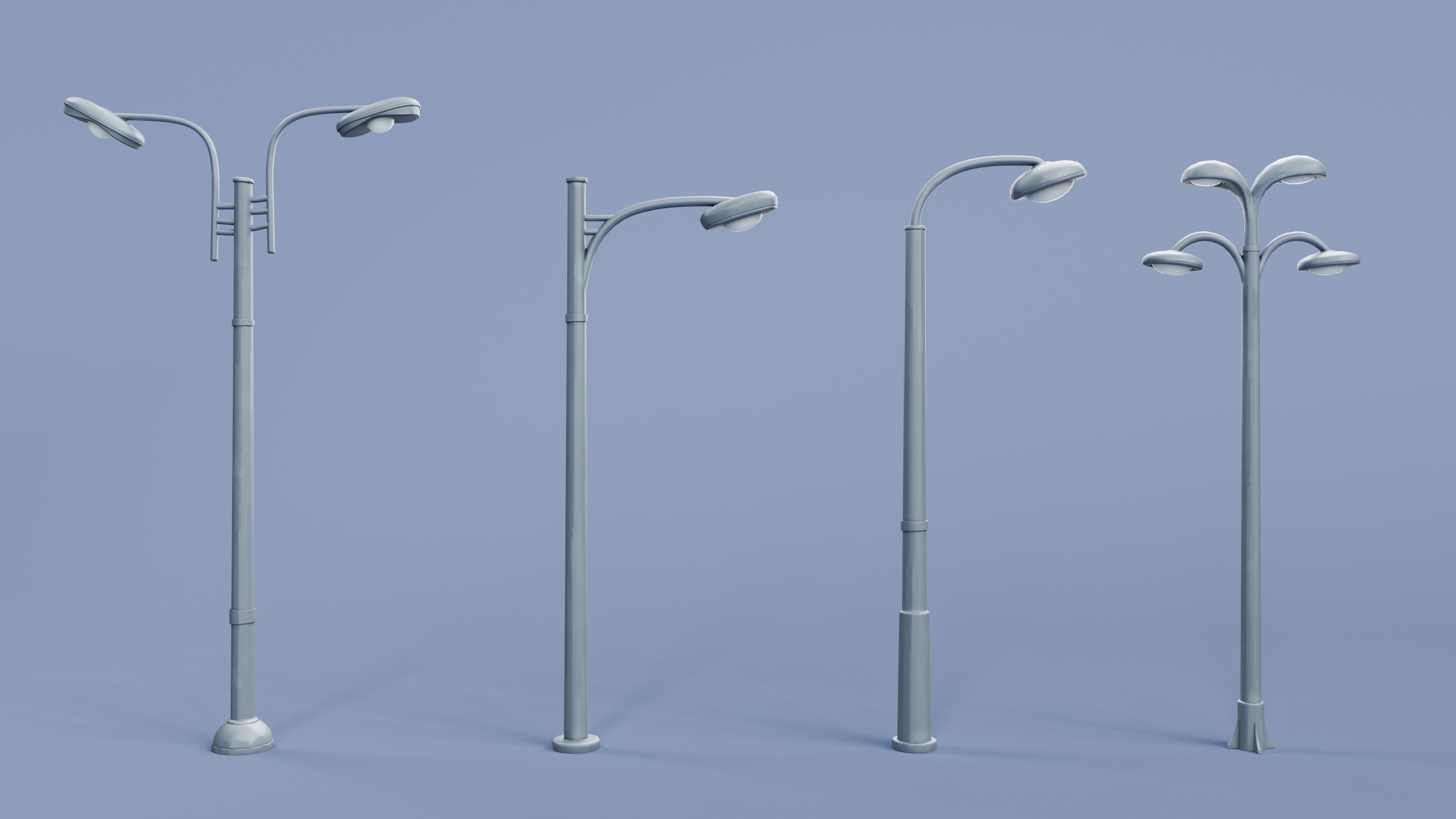 Media 1 for listing Stylized Street Light Collection 01