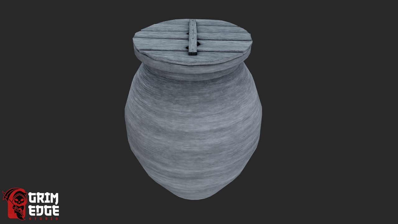 Media 1 for listing Medieval Food Stall Clay Pitcher