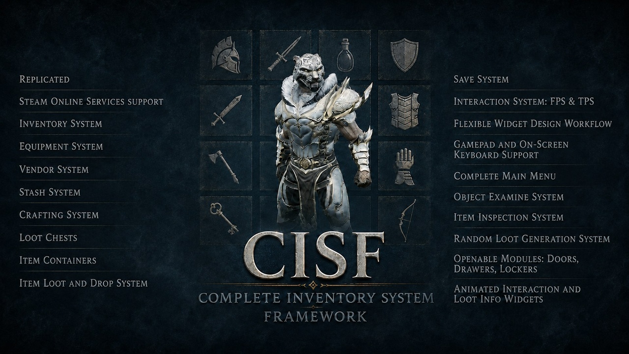 Complete Inventory System Framework V2.1 | Fab