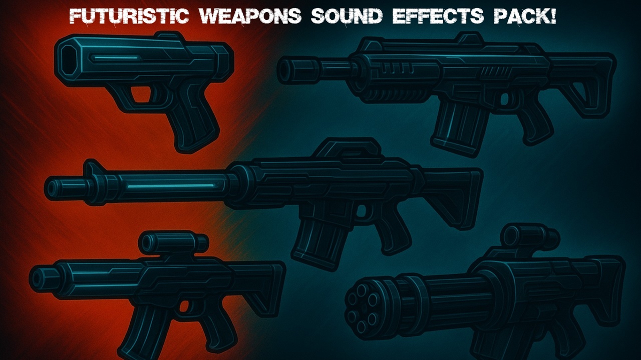 Media 1 for listing Futuristic Weapon SFX Pack