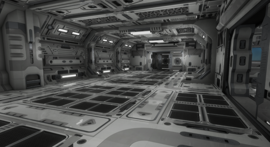 Modular sci-fi Environment C | Fab