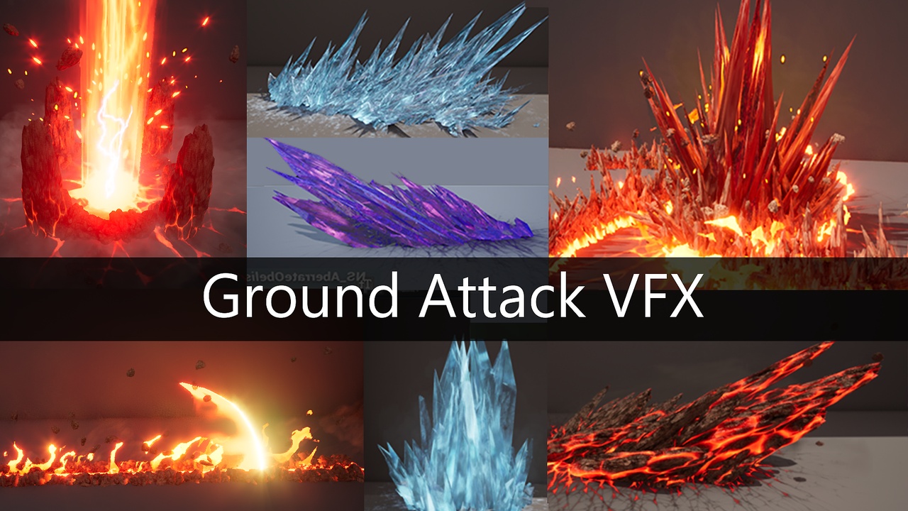 Media 1 for listing Ground Attack VFX ( with SFX )