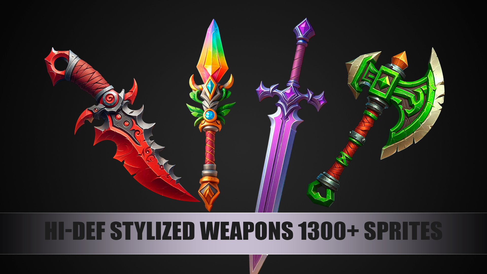 Hi-Def Stylized Weapons | Fab