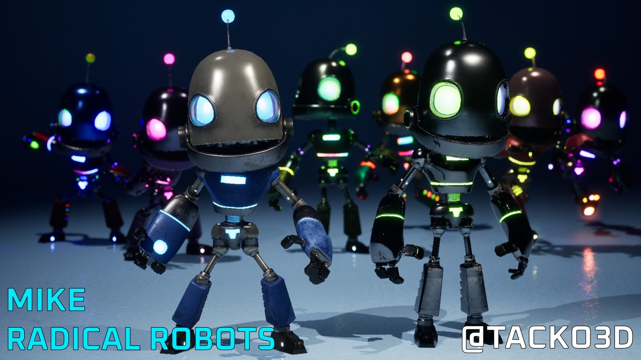 Media 1 for listing Radical Robots - Mike the Customizable Robot