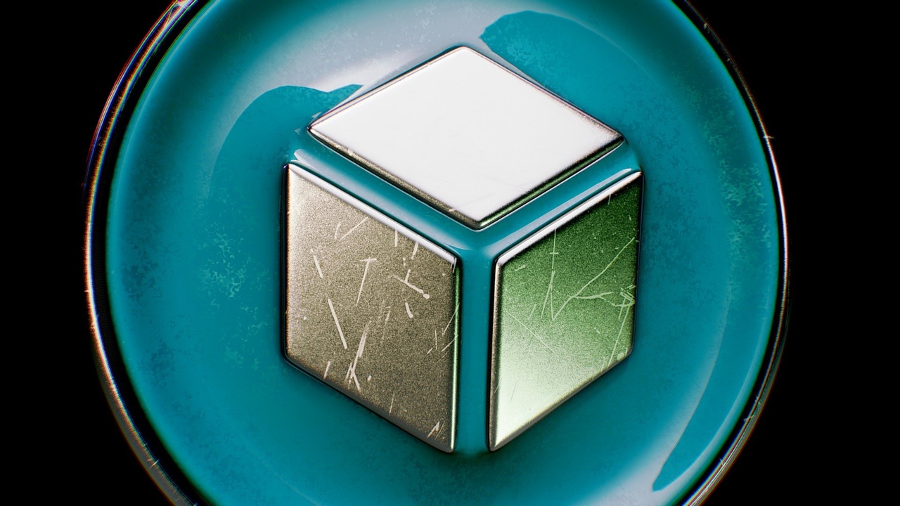 Media 1 for listing Sketchfab Logo Keychain