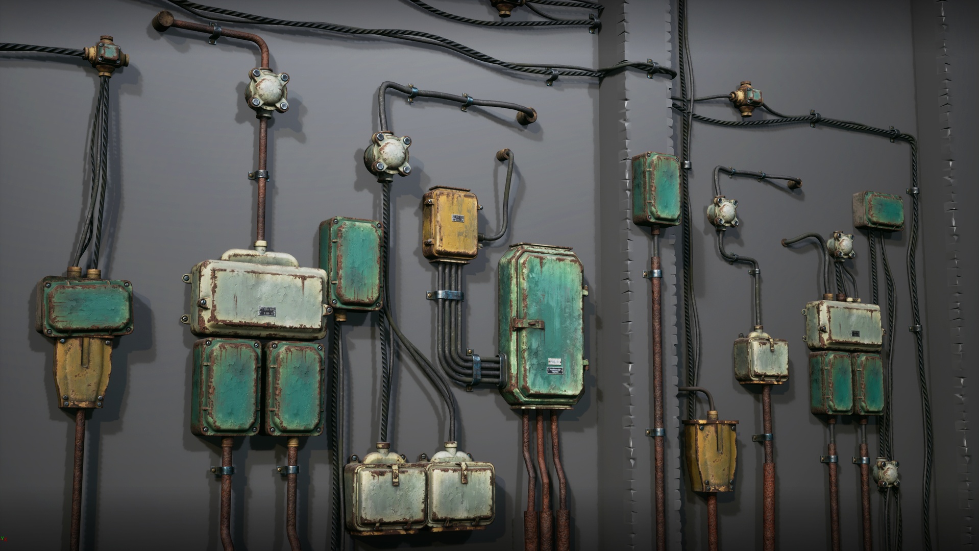 Media 1 for listing Vintage Street Fuse Boxes Modular Kit