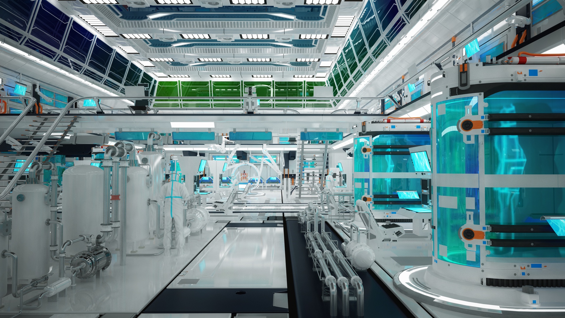 Media 1 for listing Sci Fi Lab Interior 3D model