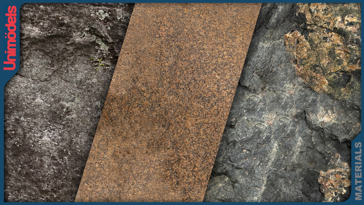 Media 1 for listing Ultimate Stone Collection Vol. 3: 20 Photogrammetry PBR Materials