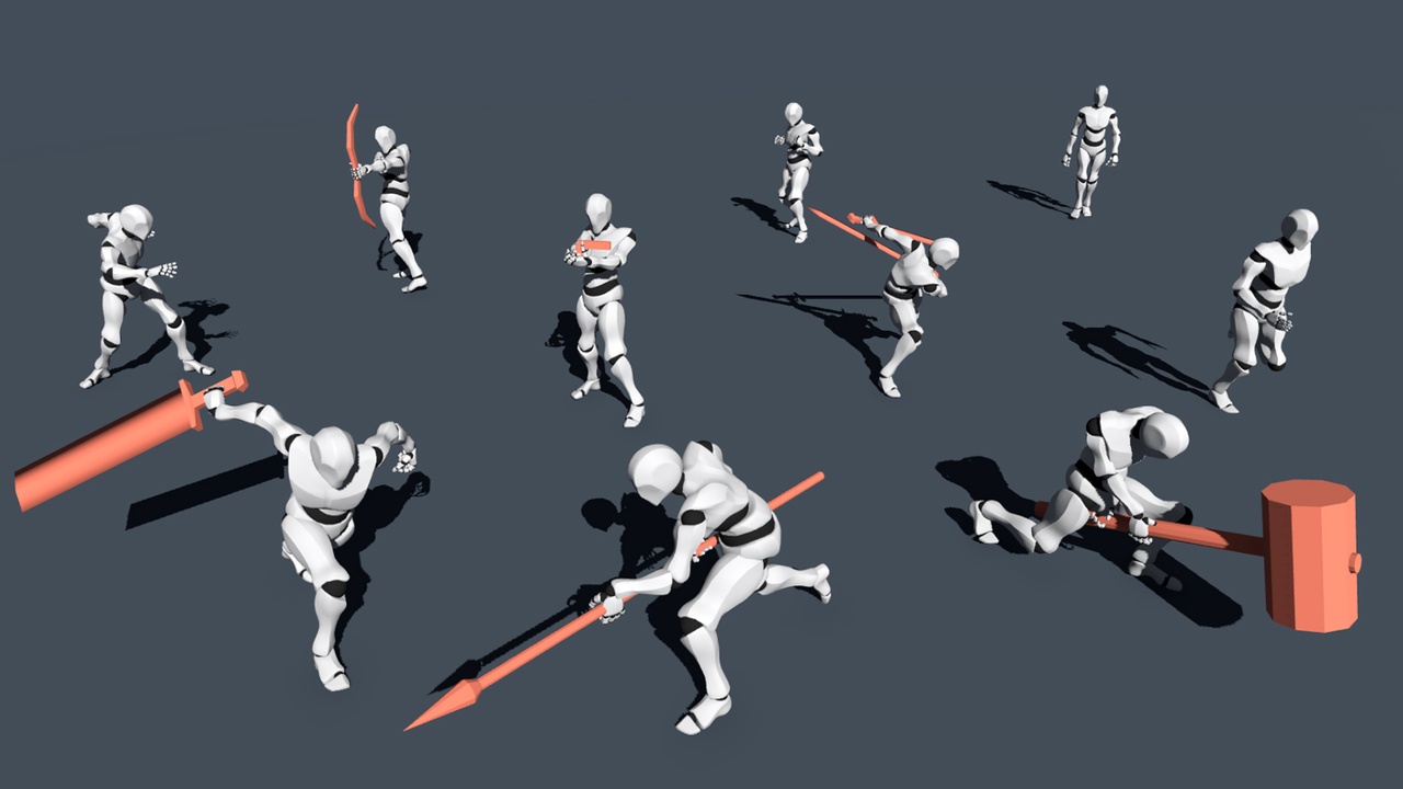 Media 1 for listing Animation Pack - Character Combat