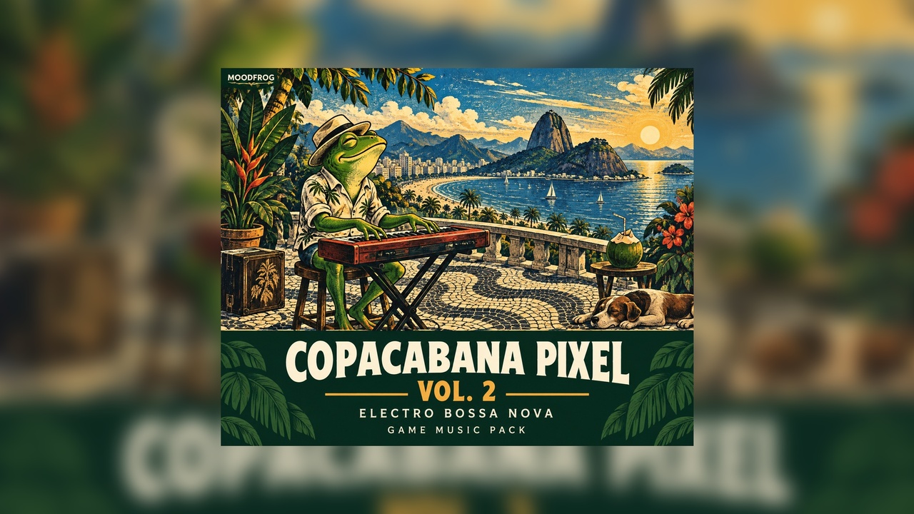 Media 1 for listing Copacabana Pixel Vol 2 - Electro Bossa Nova Game Music Pack