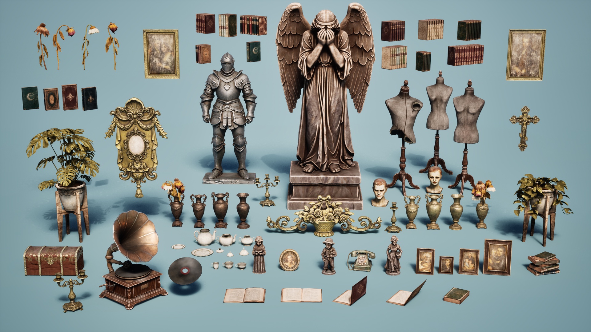 Media 1 for listing Victorian Decor Pack