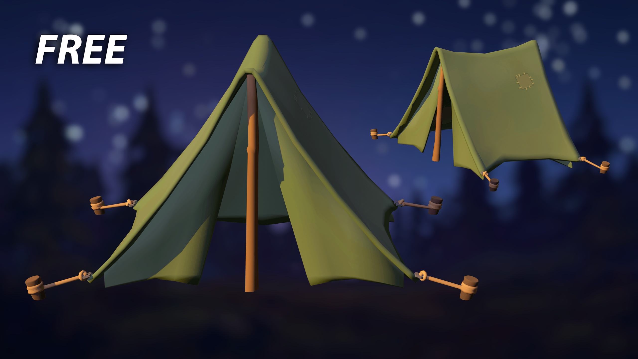 Media 1 for listing FREE Camping Tent