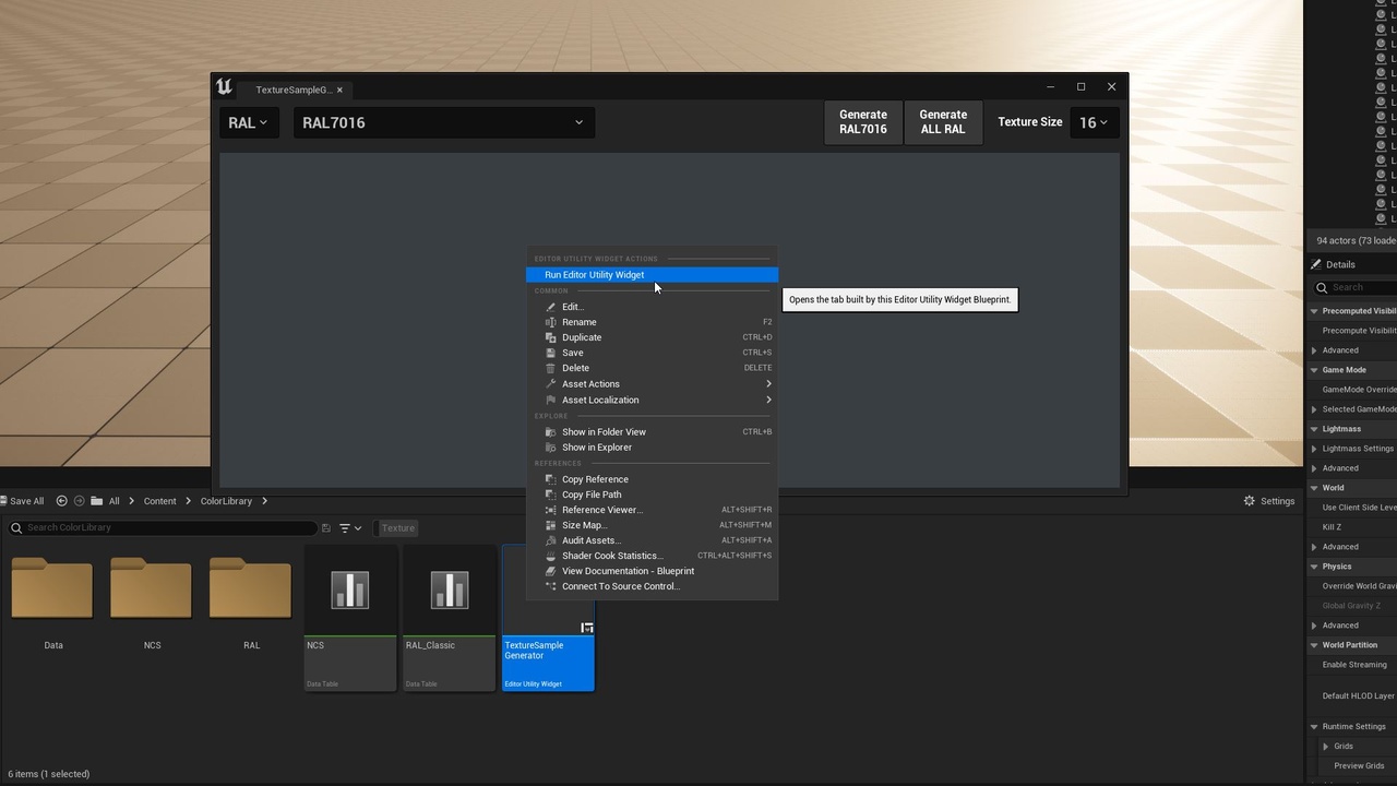 Media 1 for listing RAL & NCS colors library