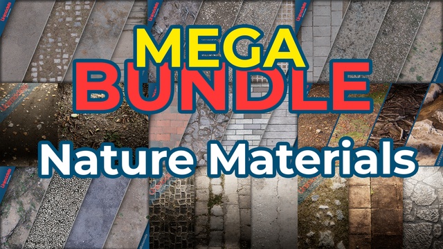 Bundle Ultimate Nature Ground & Floor Materials - 400+ PBR Textures