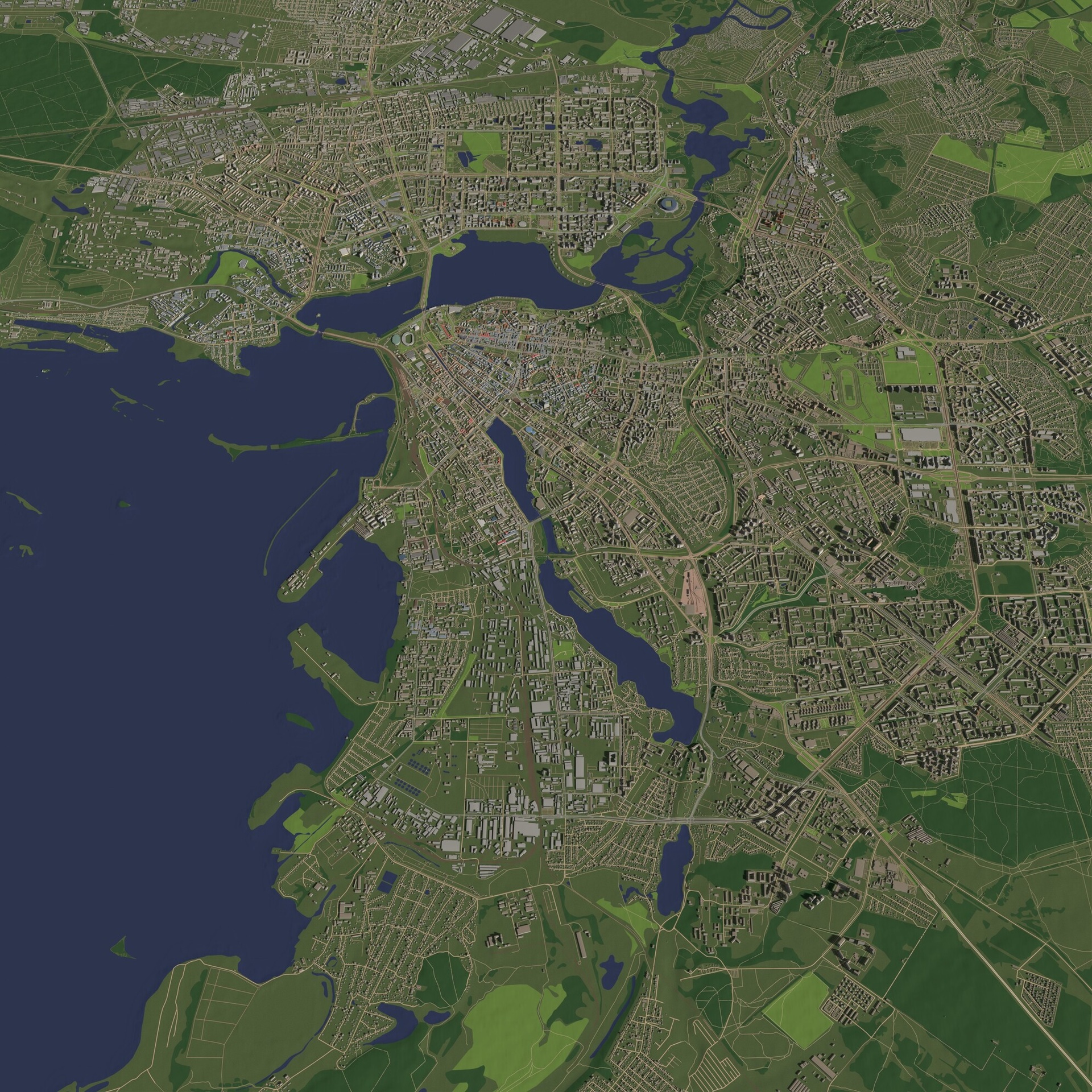 商品 Kazan Russia - aerial scene 的媒体 1