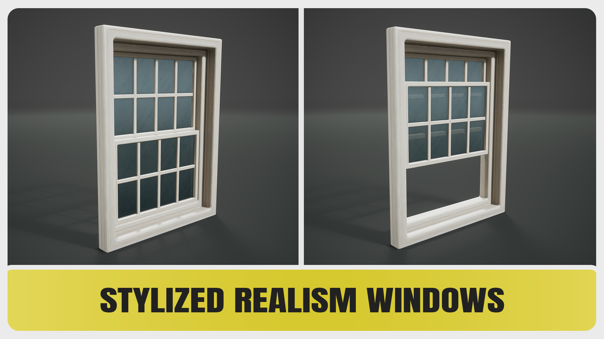 Stylized Realism Window | Fab