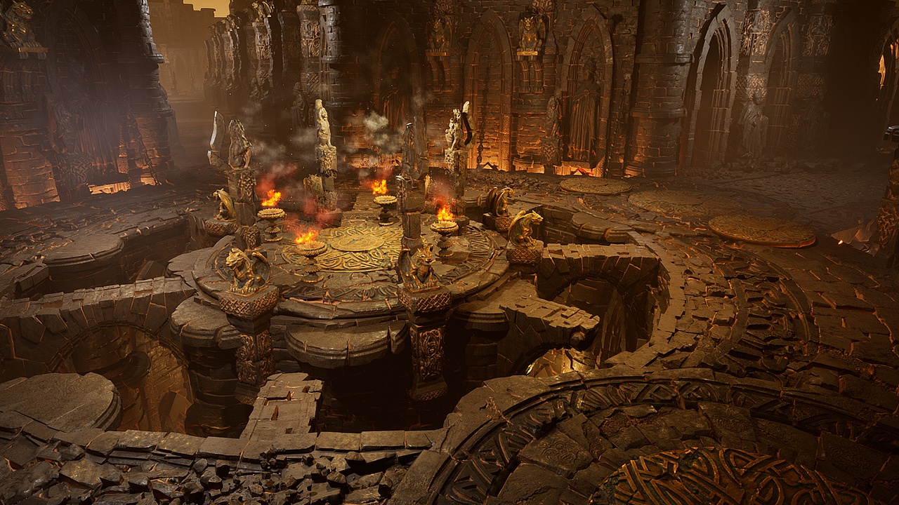 Dark Castle Environment