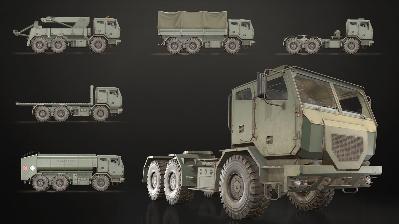 Media 1 for listing Military Truck V2 - Pack 1