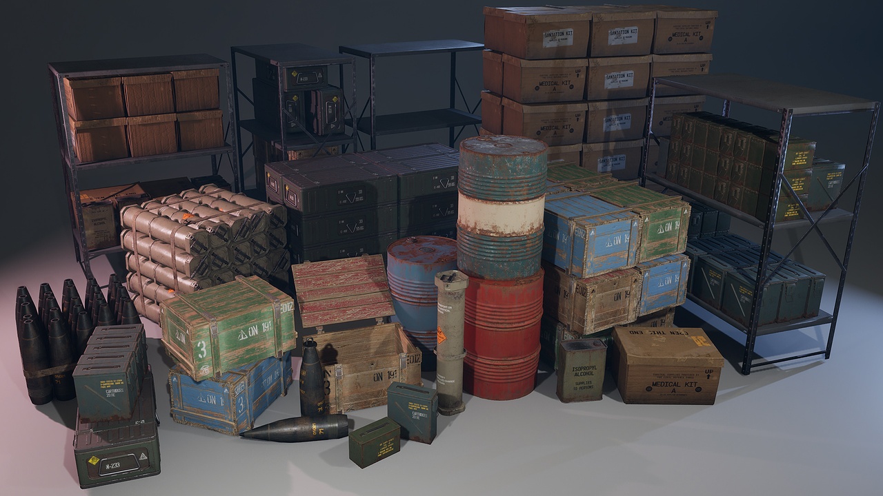 Media 1 for listing Props: Bunker Storage