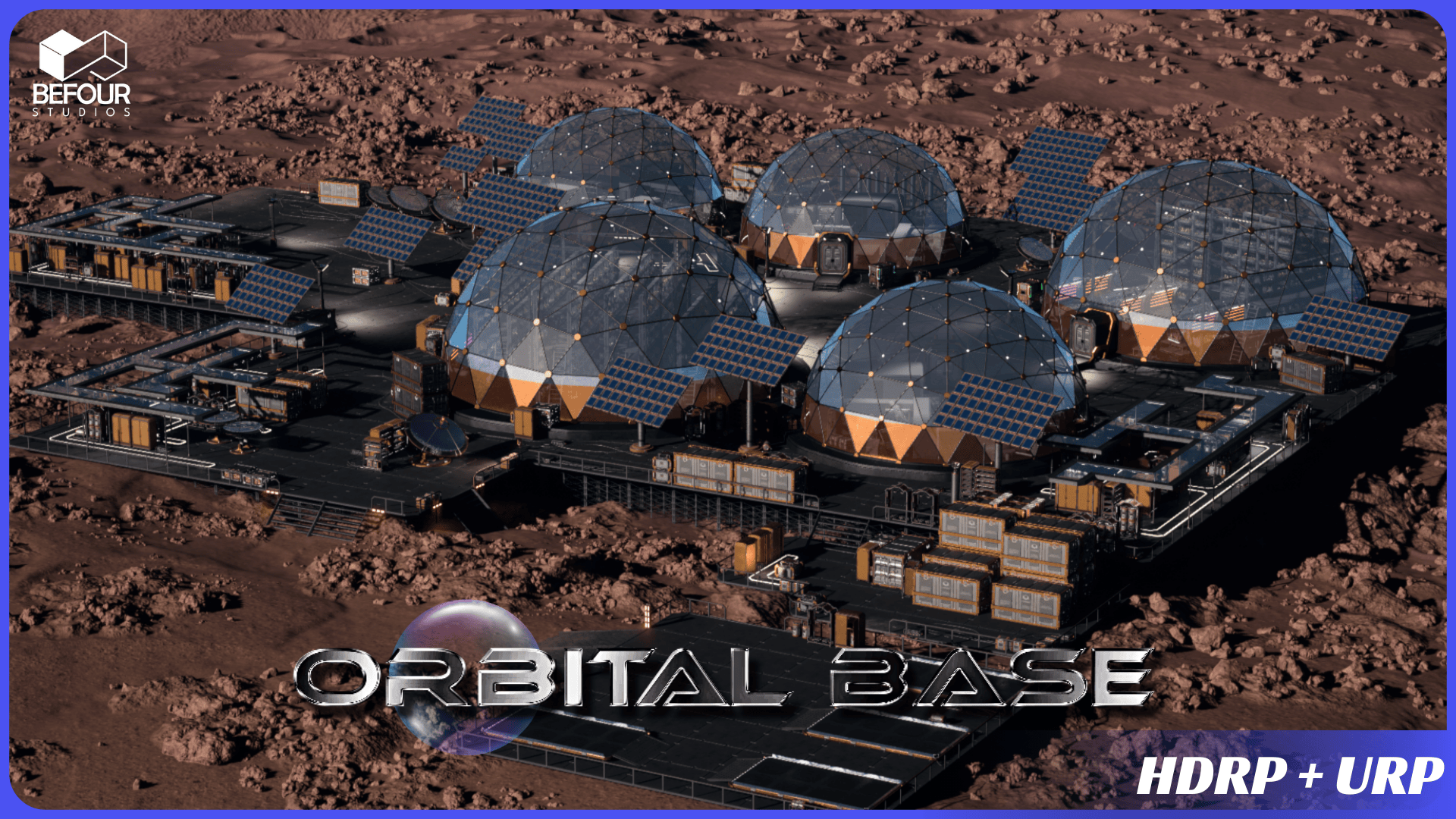 Base Unity Environment Orbital Base Environment ( Modular Sci-Fi Space Station) - Unity | Fab
