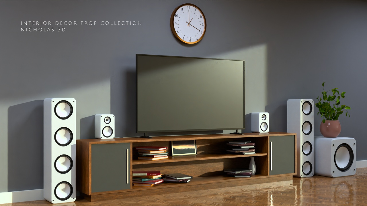 Media 1 for listing Interior Decor Props Collection Vol. 1