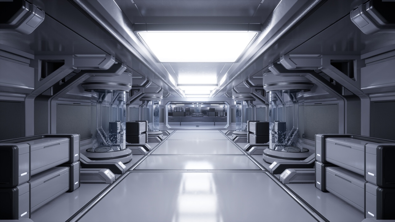 Media 1 for listing Sci-Fi Interior Bundle 02