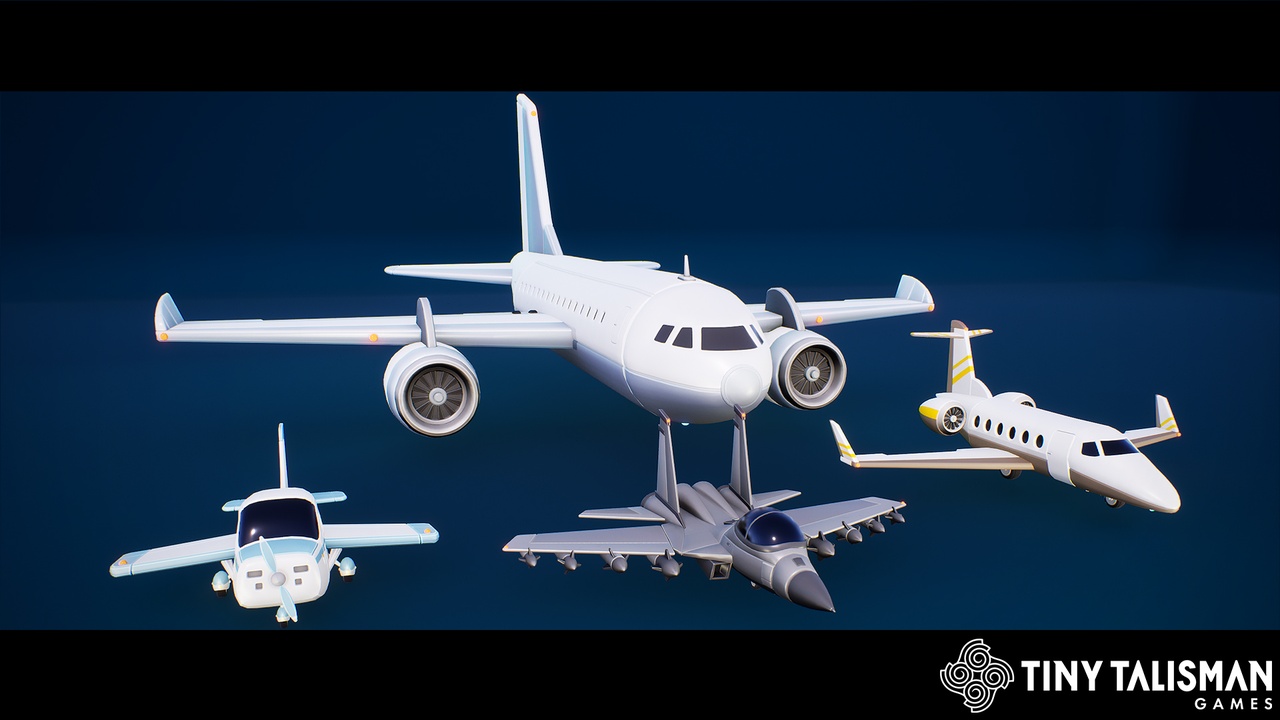 Media 1 for listing Stylized Plane Pack