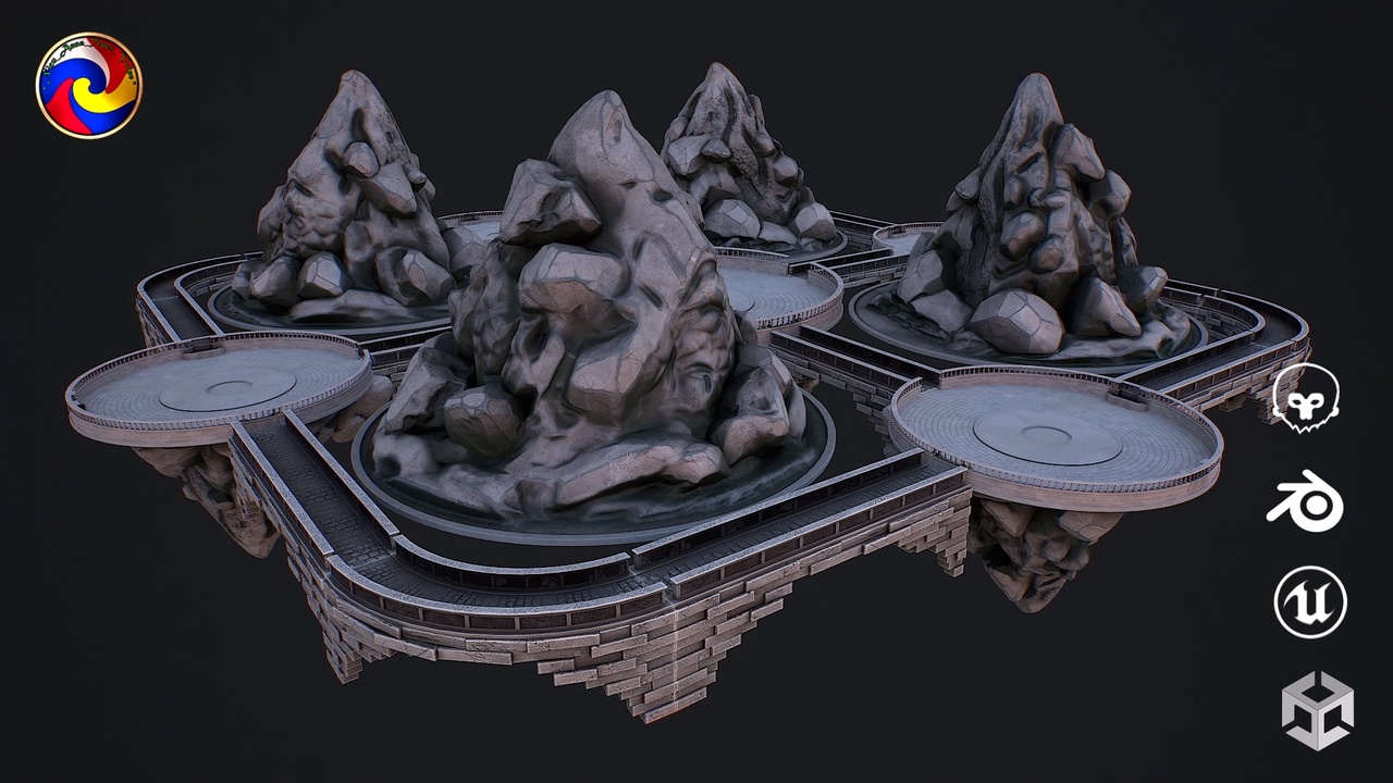 Media 1 for listing Fantasy Fight Arena 1 3D model