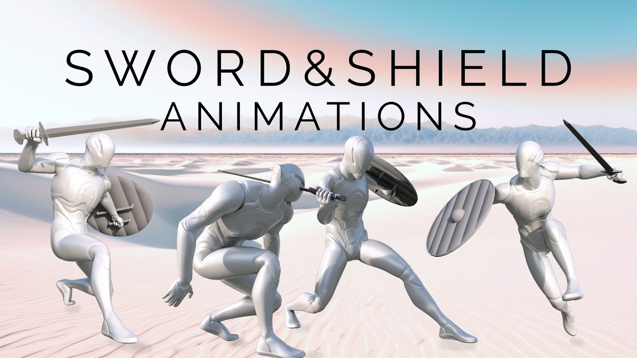 Media 1 for listing 650+ Sword and Shield Animations