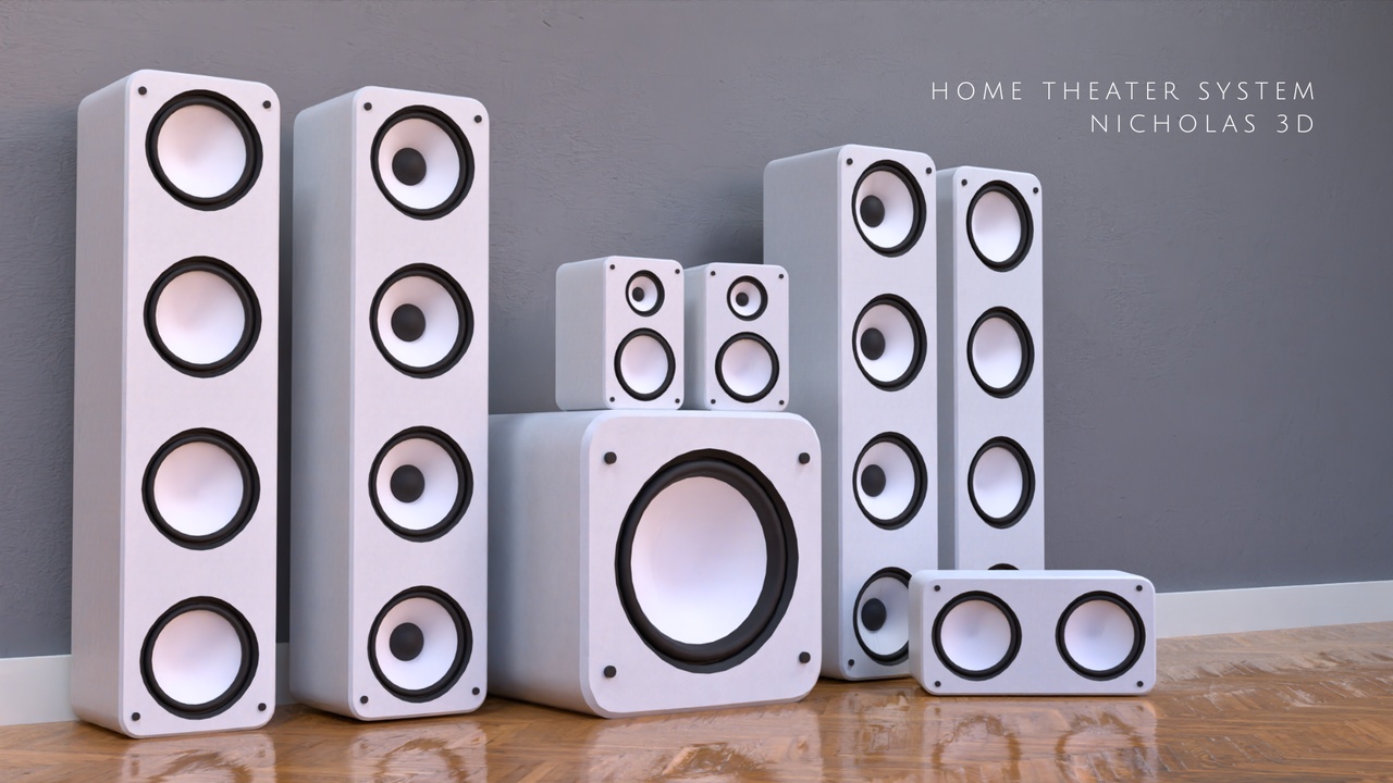 Média 1 pour l'article Interior Decor: Home Theater Speakers