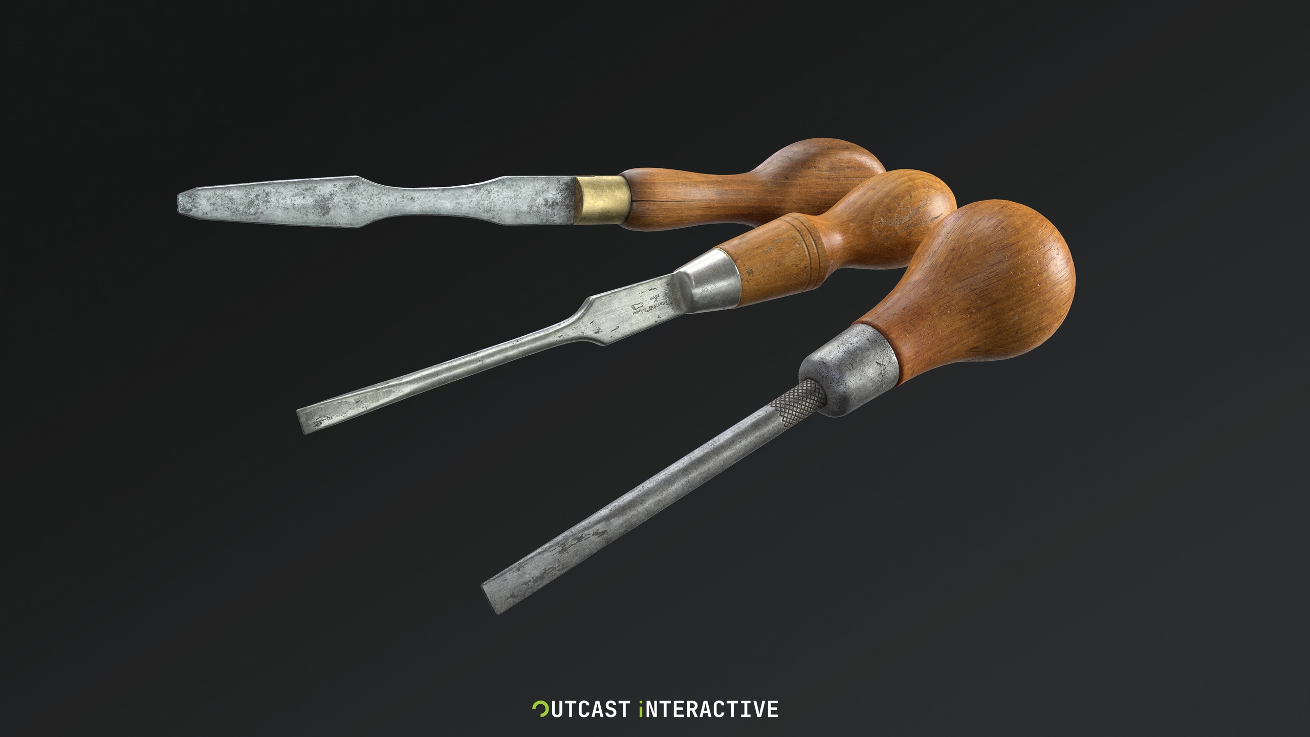 Media 1 for listing Hand Tool - Screw Driver Set - PBR Game Ready