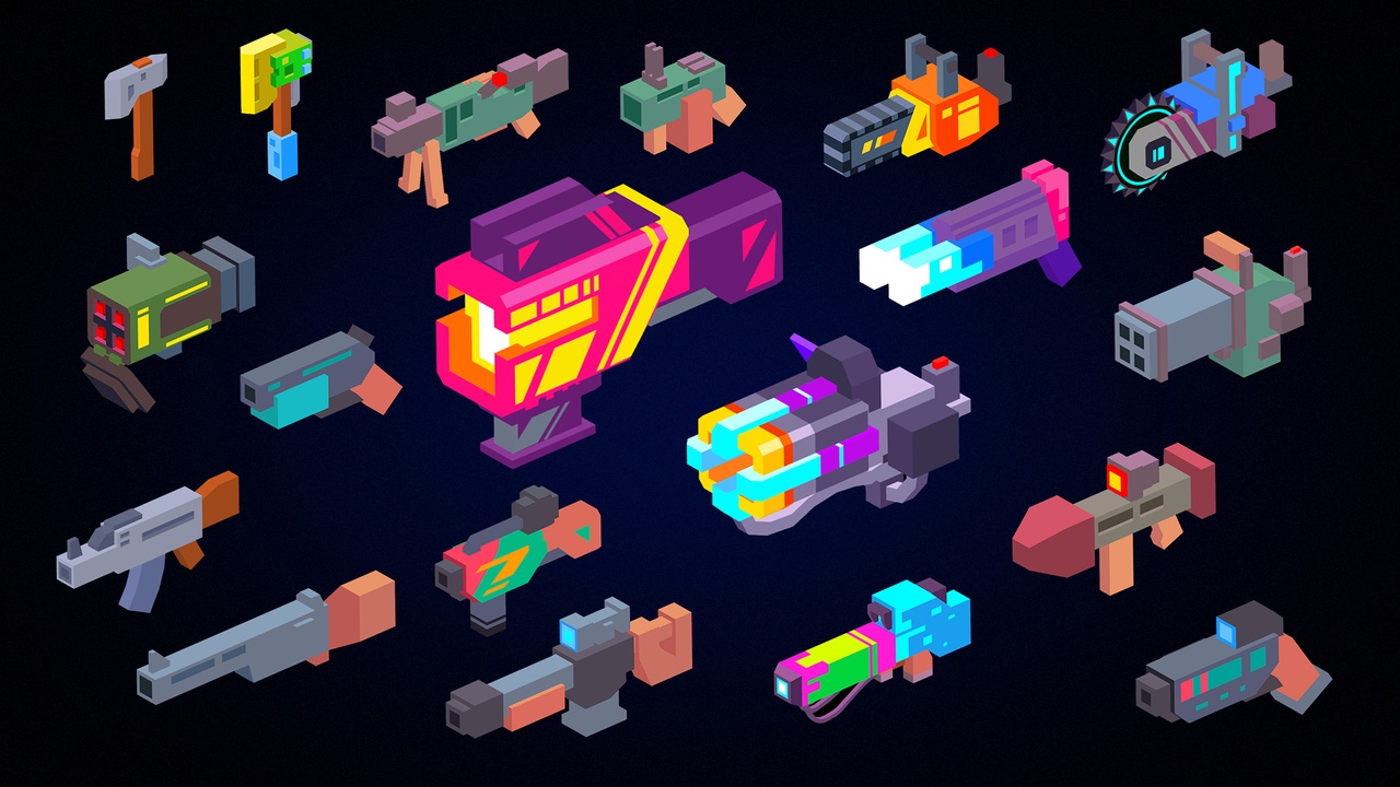 Media 1 for listing 19 Lowpoly weapons pack
