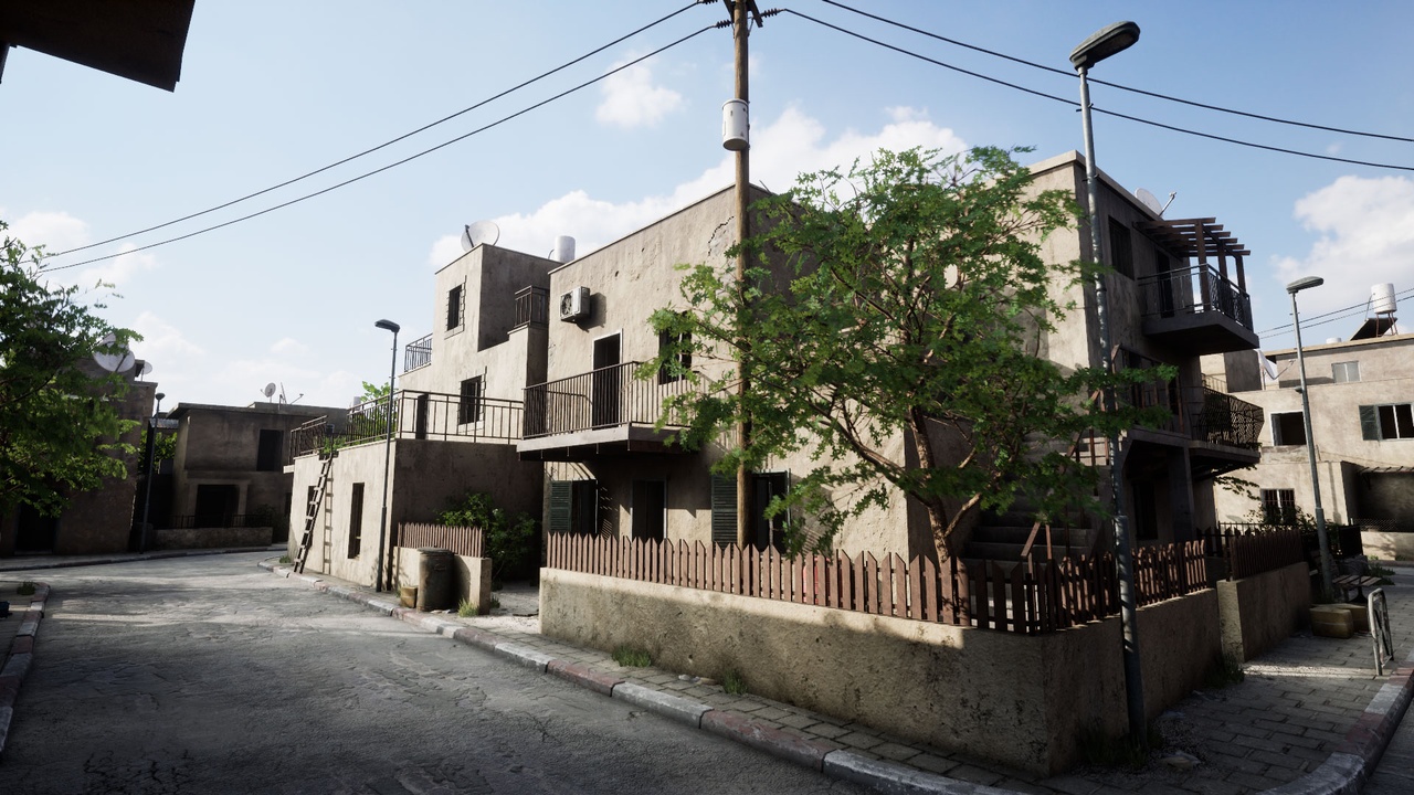 Middle Eastern Town (Modular and With Interiors)