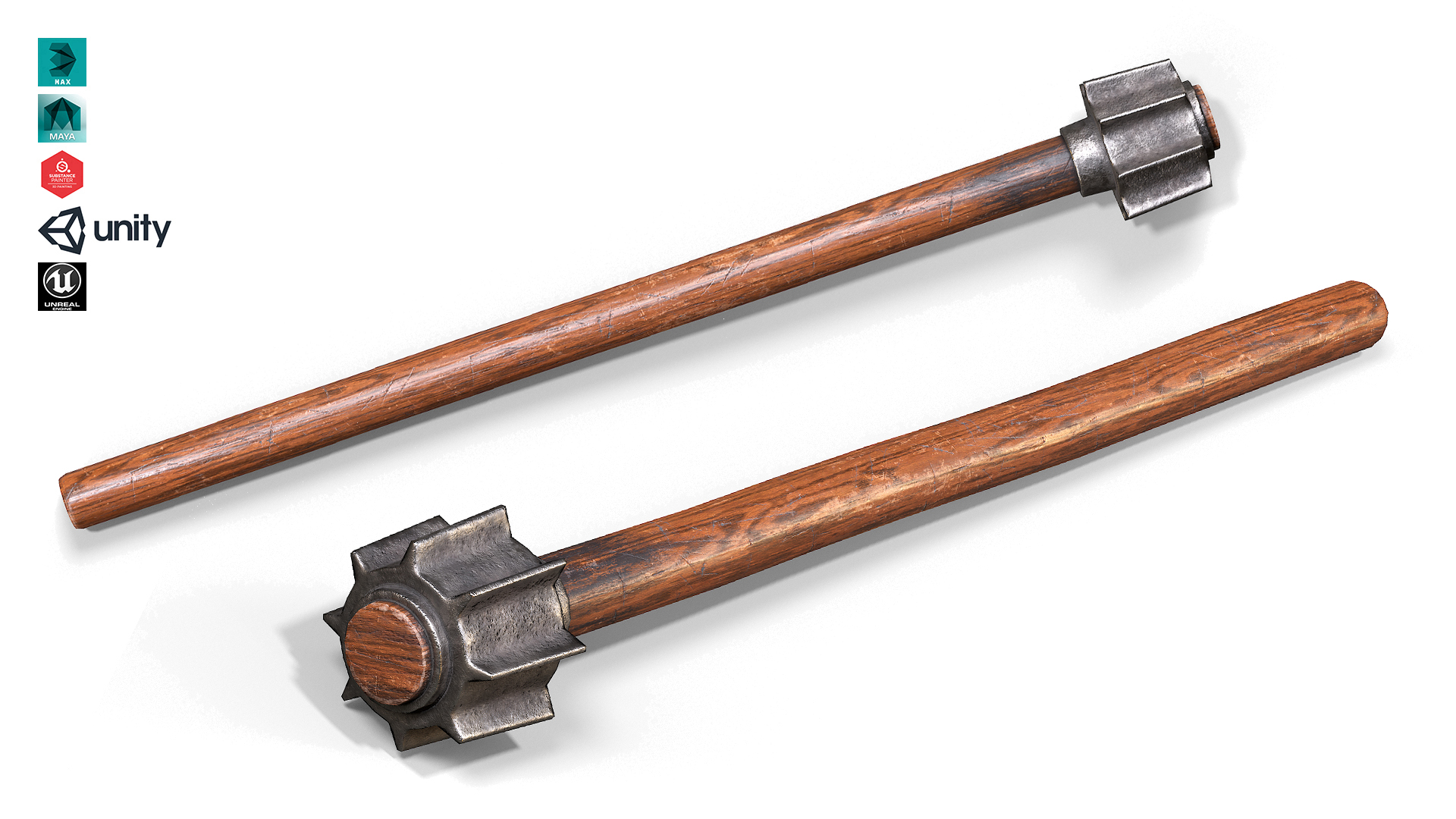 Melee Trench Mace | Fab