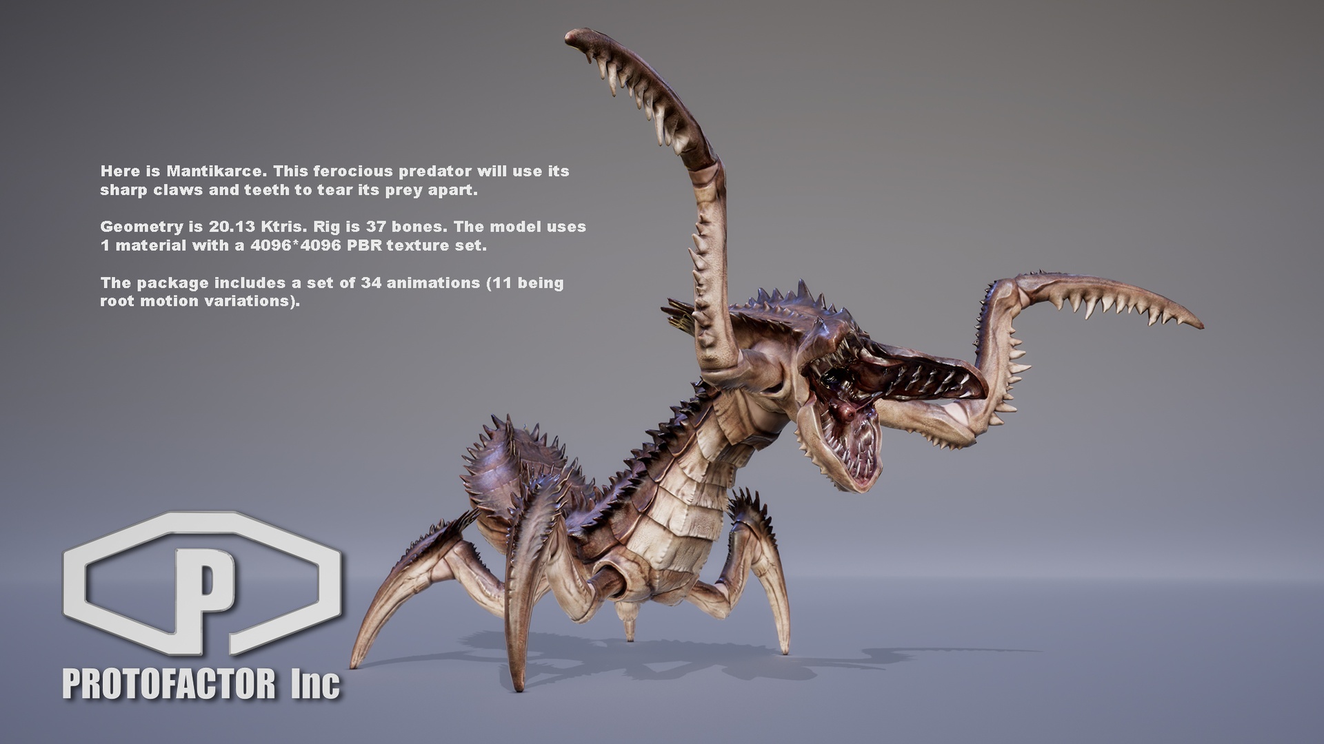 Media 1 for listing MONSTER: MANTIKARCE