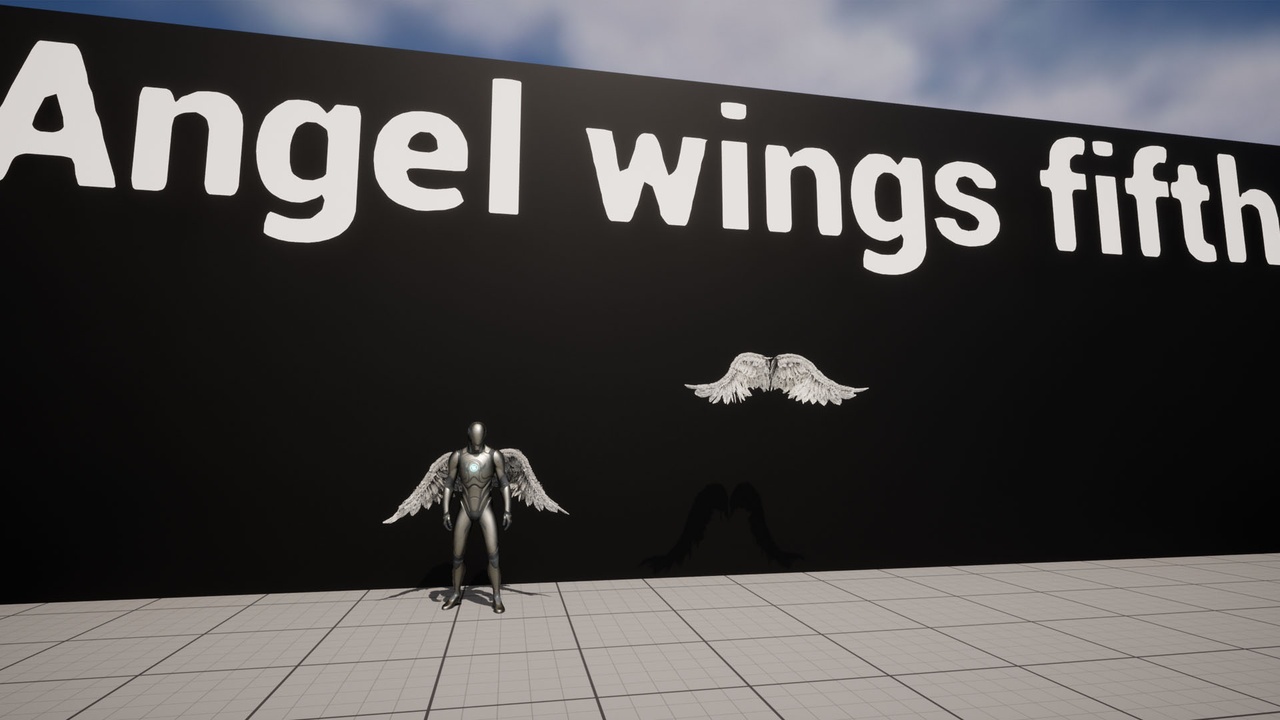 Media 1 for listing Animated angel wings fifth