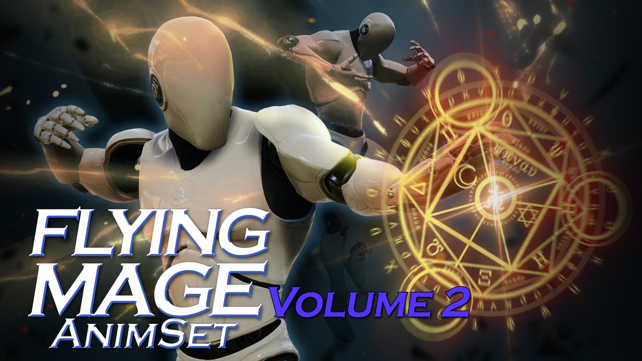 商品 Flying Mage AnimSet 的媒体 1