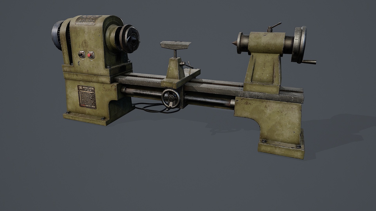 Media 1 for listing Wood Lathe PBR