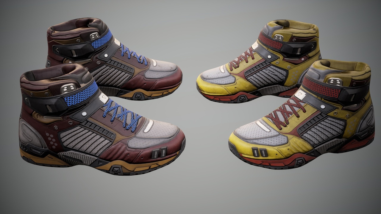 Media 1 for listing Sci-Fi Sneakers p01
