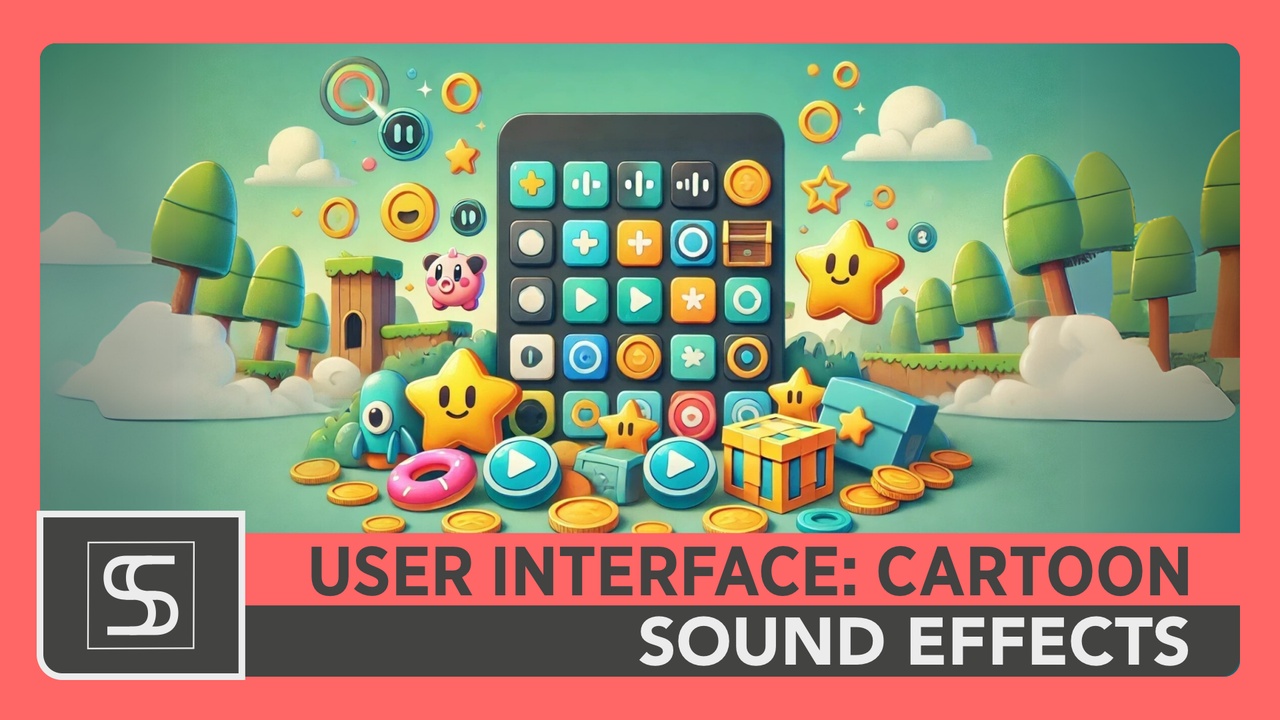 Media 1 for listing User Interface: Cartoon Sound Effects Pack