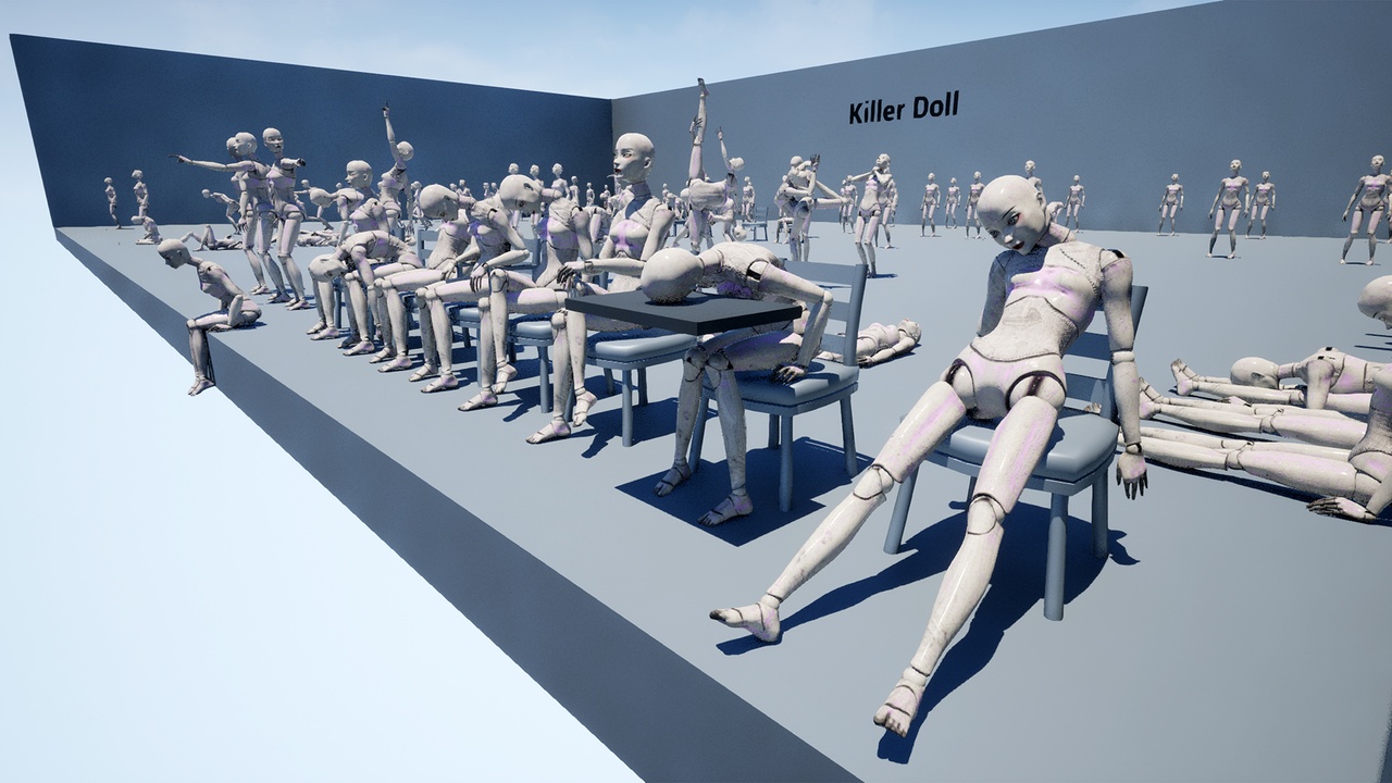 Media 1 for listing Killer Doll Anims