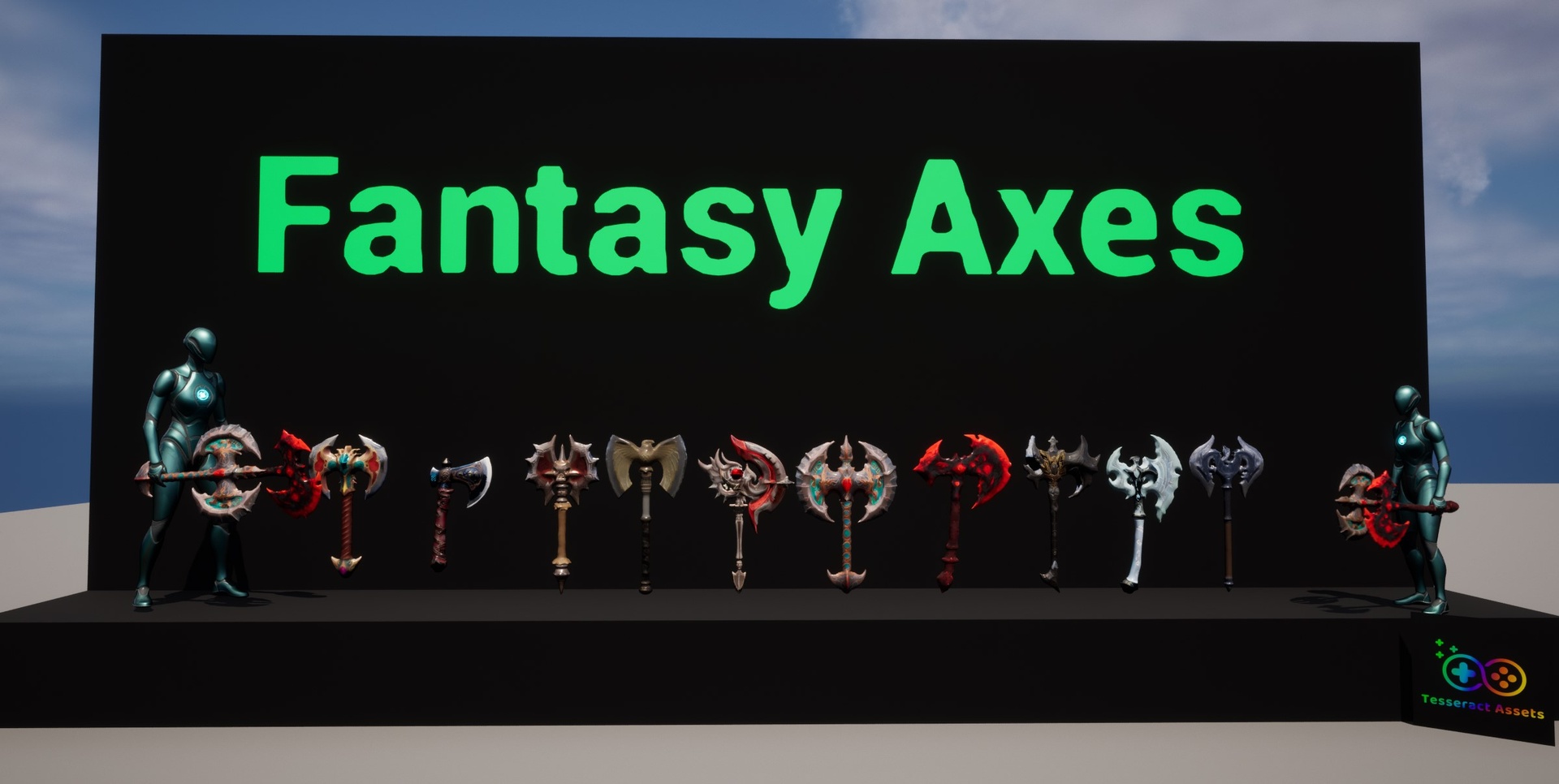 Media 1 for listing Fantasy Axes