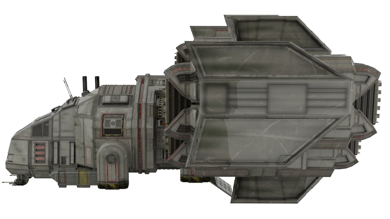 Media 1 for listing Futuristic VTOL Dropship (3D Model)