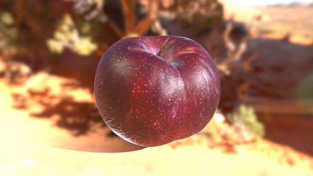 Apple photogrammetry scan | Fab