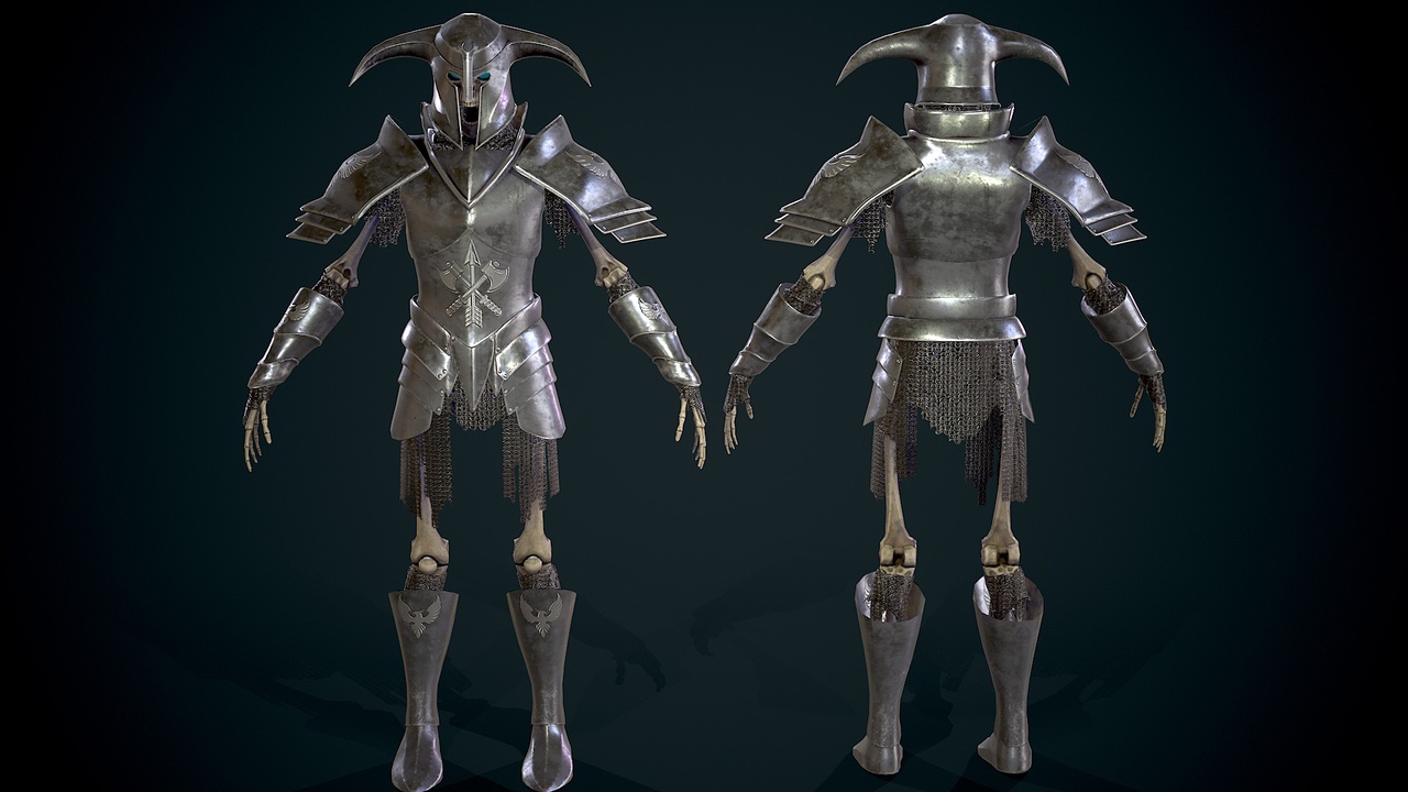 Media 1 for listing Skeleton knight6
