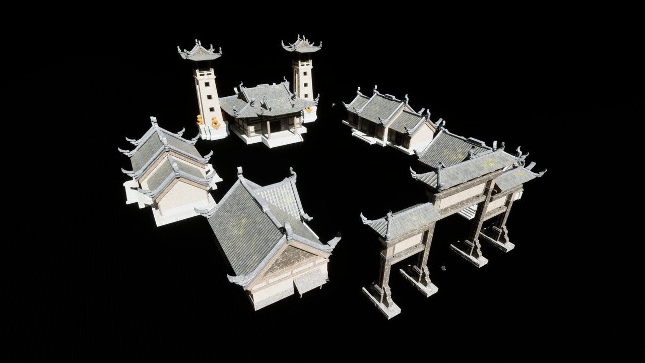 Media 1 for listing East Asian Temple Architecture Kit