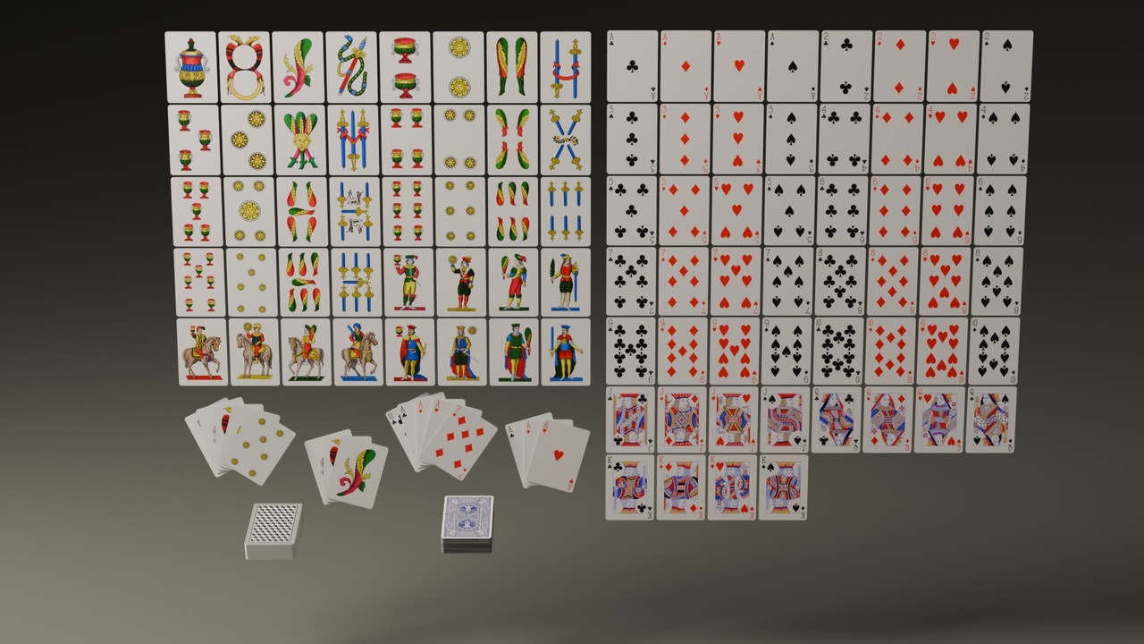 Media 1 for listing French and Neapolitan Cards
