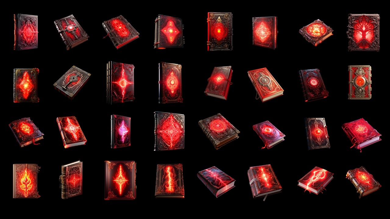 Media 1 for listing Red books - Icon Pack