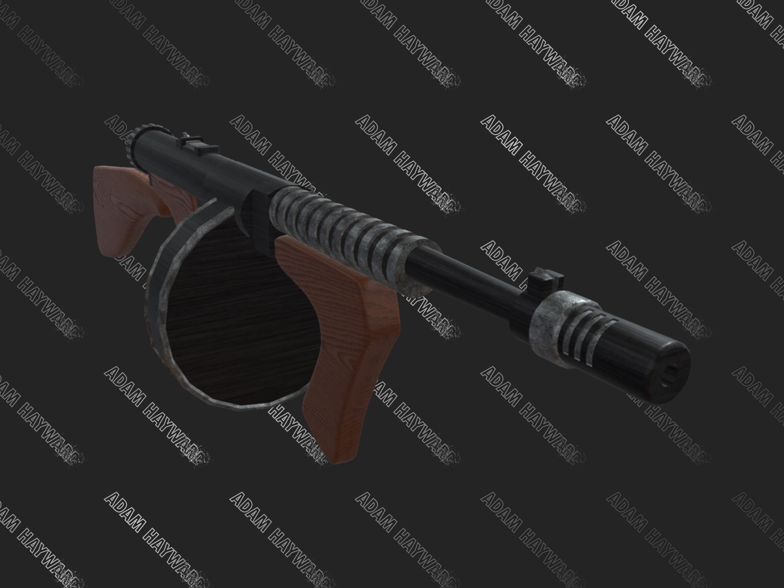 Media 1 for listing Hyde Type 35 Submachine Gun (Modified)